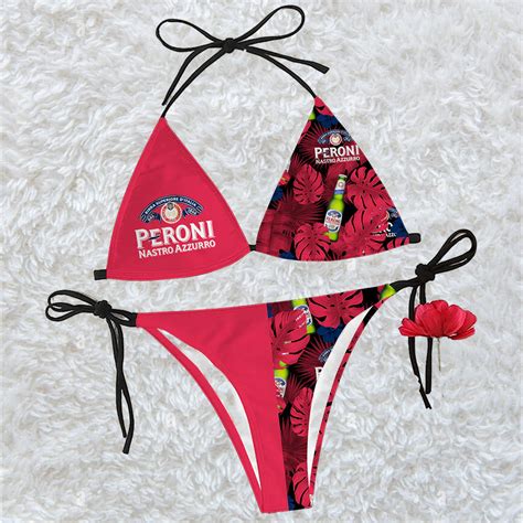 Peroni Beer Triangle Beach Bikini Tw75 Hearthtops Store