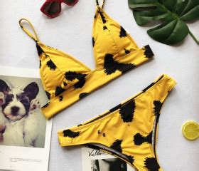 Pop Leopard Print Sexy Bikini On Luulla