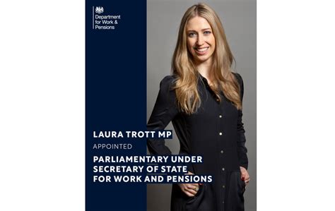 Laura Trott Mp Appointed Parliamentary Under Secretary At Department