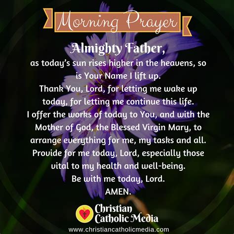 Morning Prayer Catholic Friday 1-10-2020 – Christian Catholic Media