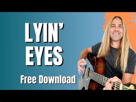 LYIN' EYES - Beginner Acoustic Guitar Lesson With Free Download Cheatsheet Chords - Chordify