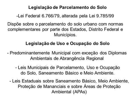 Parcelamento De Solo Urbano Ppt Carregar