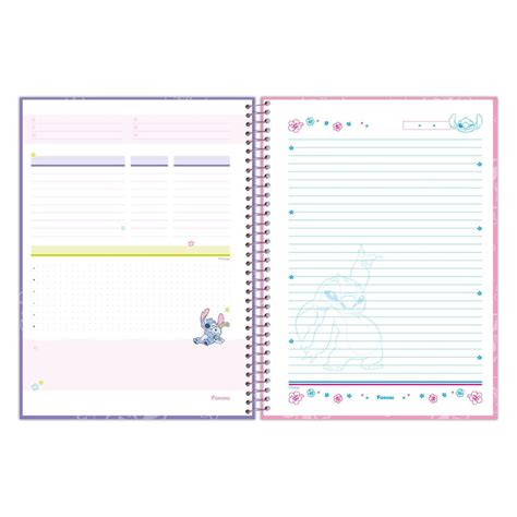 Caderno Do Stitch 15 Matérias - 5