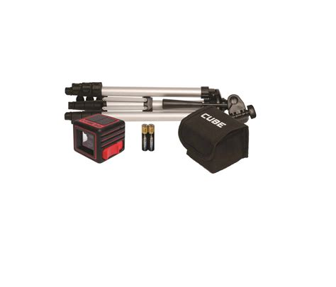 vertical horizontal cube laser tripod batteries suitcasecase