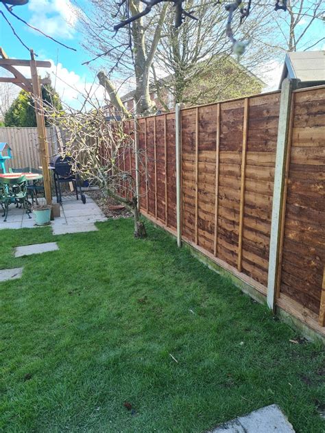 Replacing 20 Fence Panels