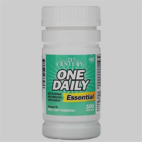 One daily, комплекс витаминов 100 таблеток. содержит витамины а, с, д3 ...