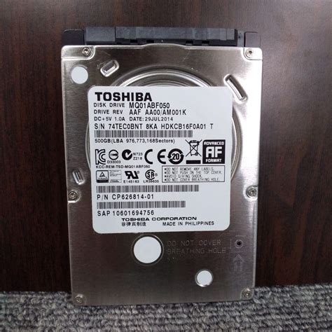 TOSHIBA MQ01ABF050×1個 - メルカリ