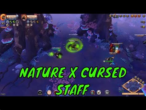 The Greater Mists Albion Online Great Nature Cursed Staff DUO YouTube