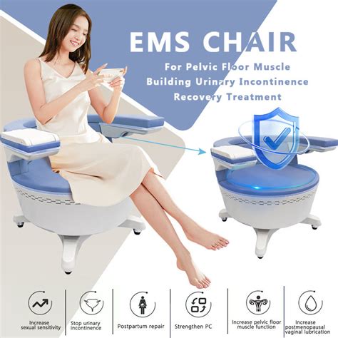 Urinary Incontinence Postpartum Recovery Ems Muscle Sculpt Chair Pelvic