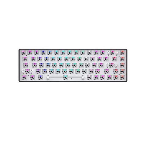 Dk Mechanical Keyboard Kit Wireless Bluetooth Type C Connection Mode Rgb Light Full Key Hot