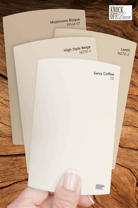 Behr Swiss Coffee Review Behrs Most Popular Creamy White Paint Color