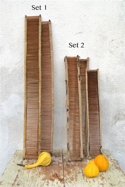 Antique Romanian Primitive Weaving Loom Reed Primitive Decor Etsy