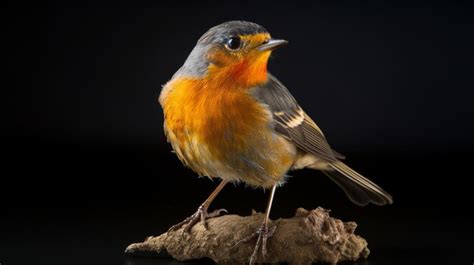 Premium Ai Image Dignified Poses A Stunning Uhd Image Of A Small Bird