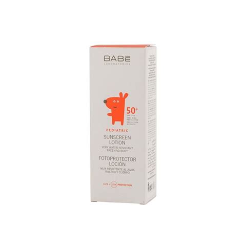 Babe Pediatric Sunscreen Lotion Spf 50 100 Ml Dermoailem