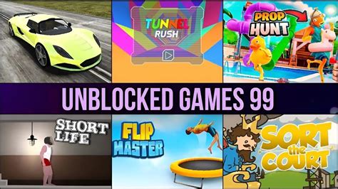 Unblocked Games 99 The Biggest Collection Of Free Online Games YouTube