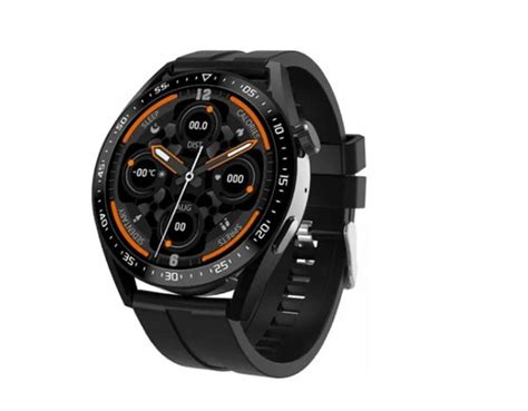 Rel Gio Redondo Smartwatch Hw Pro Nfc Faz Liga O Notifica O