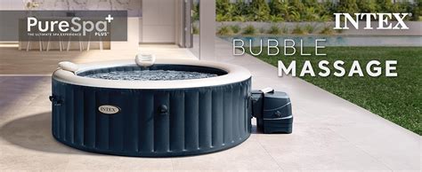 Amazon Intex PureSpa Plus Person Portable Durable Inflatable Hot Tub Bubble Jet Spa With