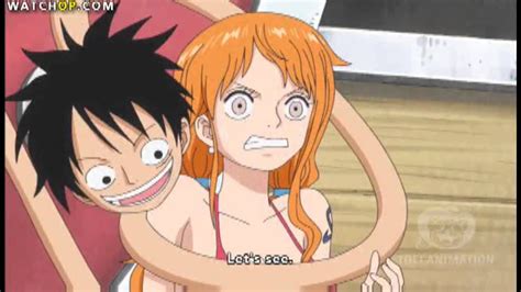 Luffy X Nami Cute Moment Luffy Heard It And Wants To Go There Where