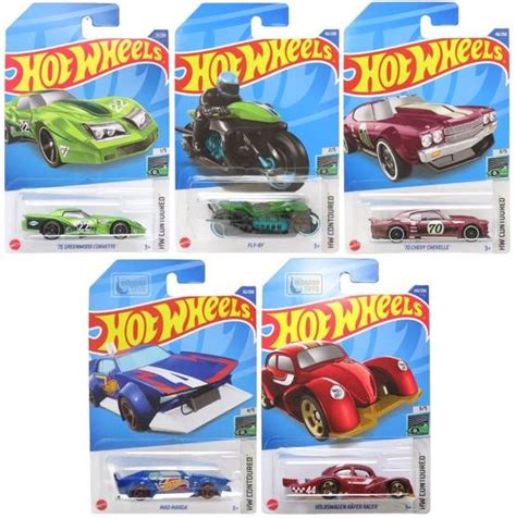 S Rie Hw Contoured Completa Main Line Miniaturas Hot Wheels Mattel Carrinhos E