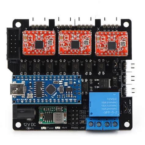 Ej Life Module De Contr Leur Axes Kit De Carte M Re Laser Module De