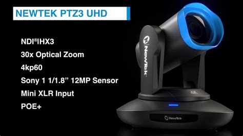 Newtek Ptz Uhd K Ndi Hx Ptz Youtube