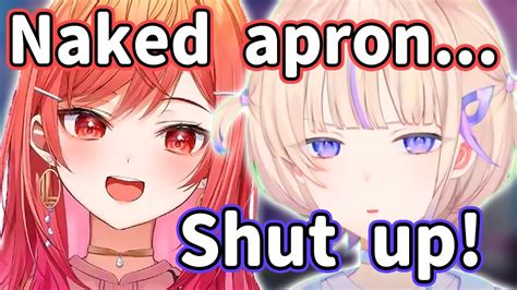 Ririka Wants Hajime To Wear A Naked Apron Hololive Eng Sub YouTube