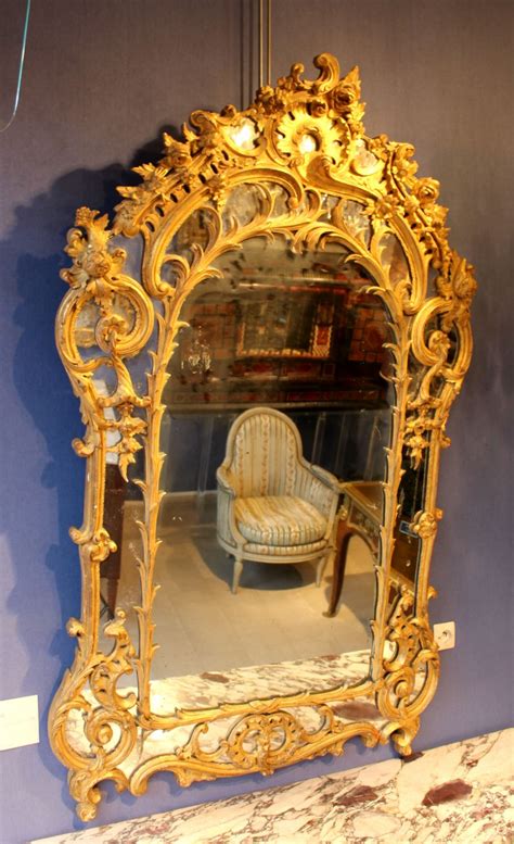 Miroir à parcloses d époque Régence XVIIIe siècle N 65009