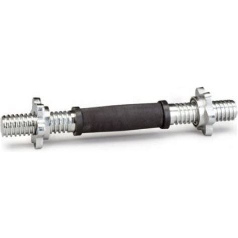 Полнотелый гриф для гантелей Atlas Sport 25-380мм, 1.65 кг, с резиновой ...