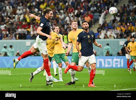 Doha Qatar November Adrien Rabiot Of France During France V