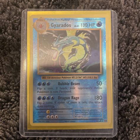 Pok Mon Tcg Gyarados Xy Evolutions Holo Holo Rare Ebay