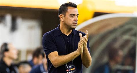 Fc Barcelone Xavi Compte Un Nouveau Renfort Qui A D Moli Le Real Madrid