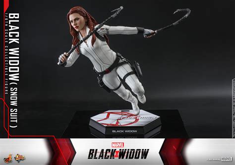 Black Widow Movie Black Widow In Snow Suit And Taskmaster Figures By Hot Toys The Toyark News