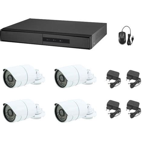 Kit Videosorveglianza Cloud Dvr Canali Telecamere Mp Ahd Ccd Sony