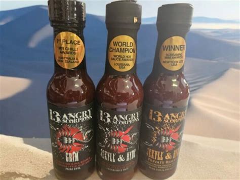 Angry Scorpions Hot Sauce Pack Spend With Us Buy From A Bush