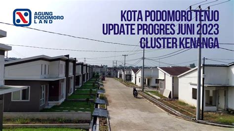 Kota Podomoro Tenjo Update Progres Juni Motovlog Youtube