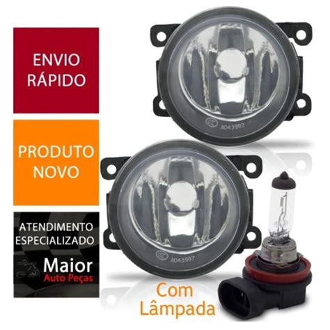 Par Farol Milha Auxiliar Neblina Ford Ranger