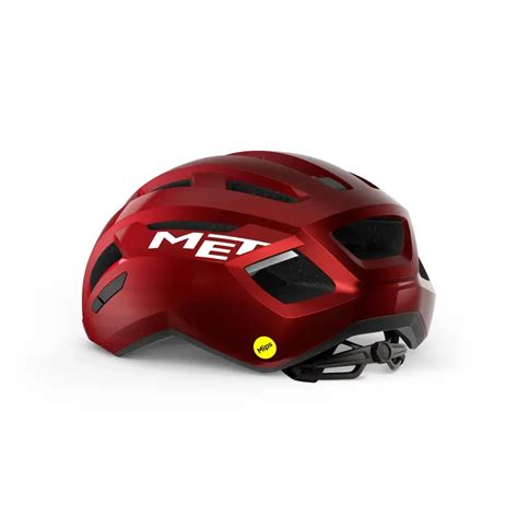 MET Vinci MIPS Race Fietshelm Rood Metallic