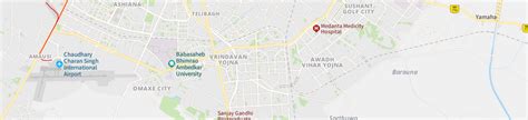 Sector 10 Vrindavan Colony Lucknow Map Property Rates Projects