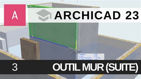 3 Archicad 23 Outil Mur Suite Youtube