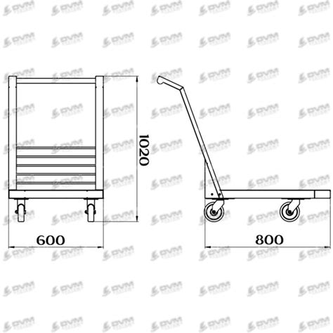 Тележка для перевозки аккумуляторных