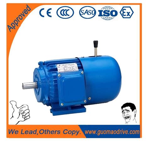 Yej Series Three Phase Ac Electric Electromagnetic Brake Motor For Belt