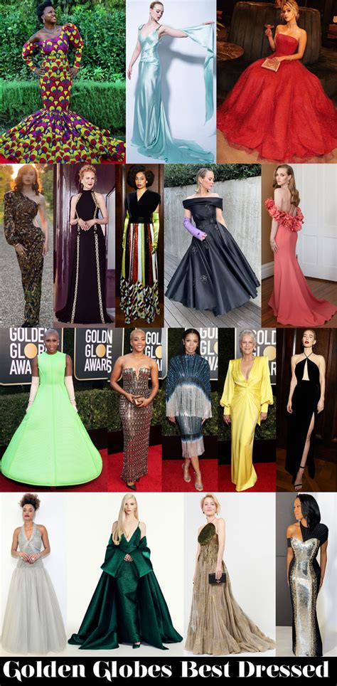 Who Was Your Best Dressed At The 2021 Golden Globe Awards? - Red Carpet ...