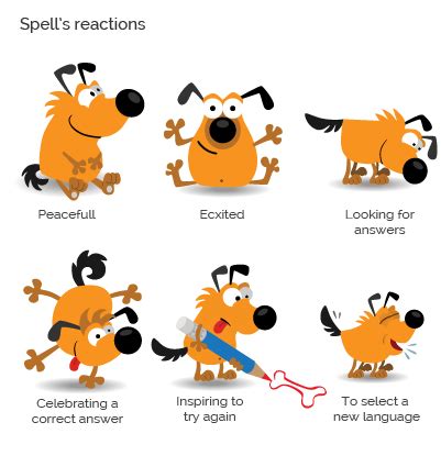 Spell, the Dog - a Spelling Game for Kids - Renata Rocha