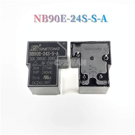 1ชิ้นรีเลย์กำลัง T90 NB90E-24S-S-A 30A 240VDC 4Pin ต้นฉบับใหม่ | Lazada ...