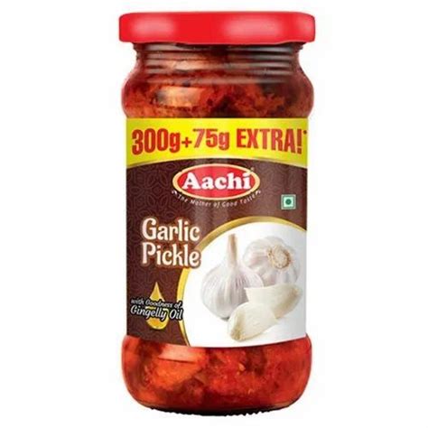 India Aachi Garlic Pickle G Packaging Type Bottle At Rs Jar In