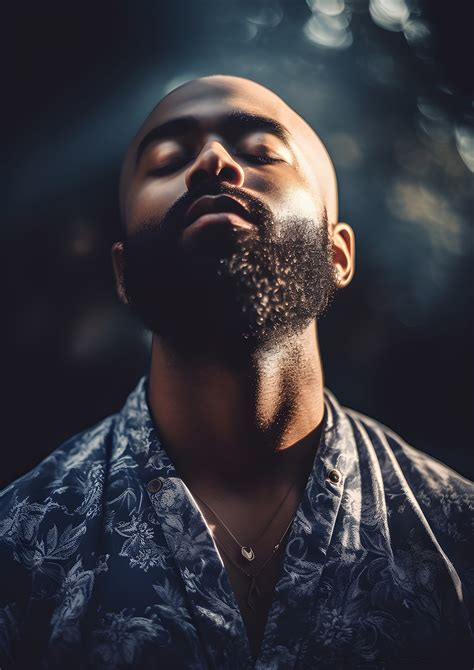 A Man's Inner Peace - Impossible Images - Unique stock images for