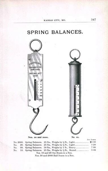 Пружинные весы