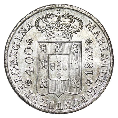 Portugal D Maria II 1834 1853 Cruzado Novo 480 Reis Catawiki