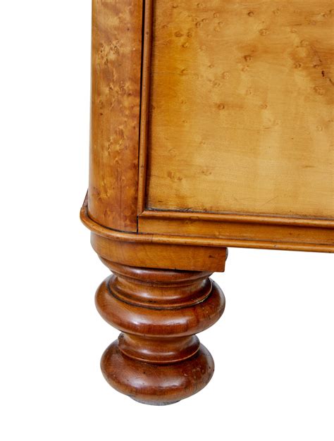 Th Century Birds Eye Maple Chest Of Drawers Debenham Antiques