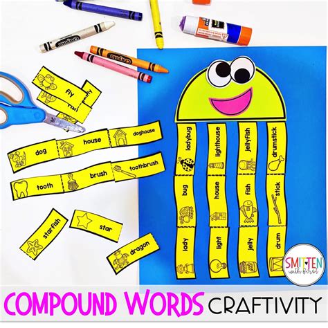 Compound Words Activities For Kindergarten 1st Grade And 2nd Grade